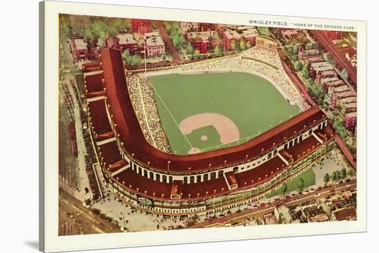 Wrigley Field, Chicago, Illinois-null-Stretched Canvas