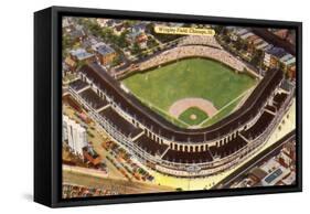 Wrigley Field, Chicago, Illinois-null-Framed Stretched Canvas