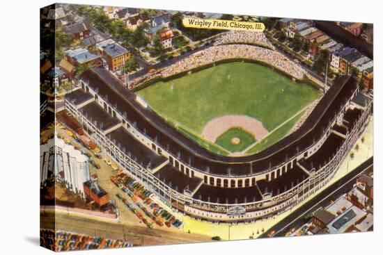 Wrigley Field, Chicago, Illinois-null-Stretched Canvas