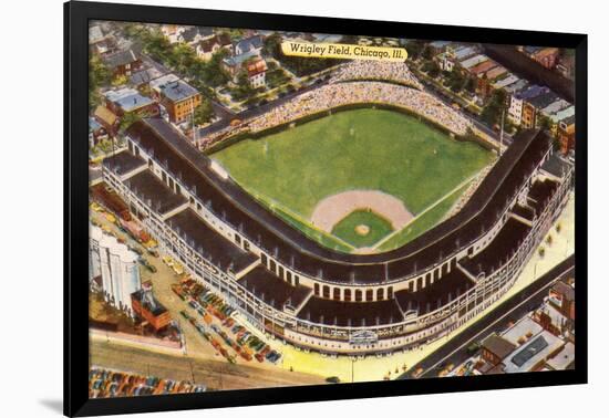 Wrigley Field, Chicago, Illinois-null-Framed Art Print