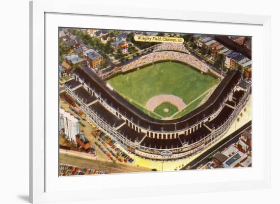 Wrigley Field, Chicago, Illinois-null-Framed Art Print