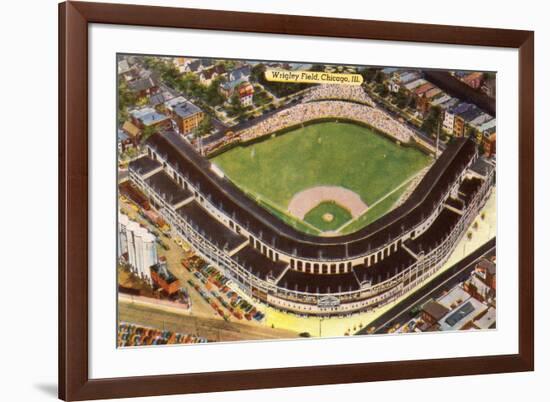 Wrigley Field, Chicago, Illinois-null-Framed Art Print