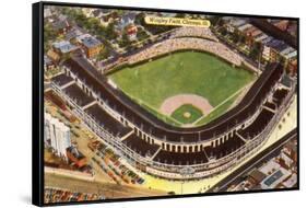 Wrigley Field, Chicago, Illinois-null-Framed Stretched Canvas