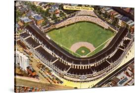 Wrigley Field, Chicago, Illinois-null-Stretched Canvas