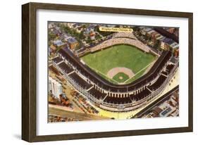 Wrigley Field, Chicago, Illinois-null-Framed Art Print