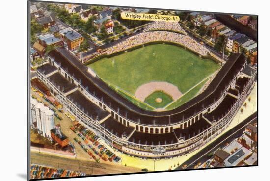 Wrigley Field, Chicago, Illinois-null-Mounted Art Print