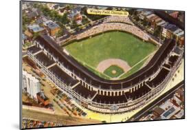 Wrigley Field, Chicago, Illinois-null-Mounted Art Print