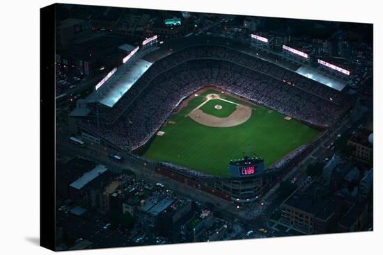 Wrigley Field from Overhead-null-Stretched Canvas
