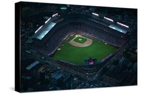 Wrigley Field from Overhead-null-Stretched Canvas