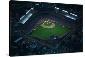 Wrigley Field from Overhead-null-Stretched Canvas