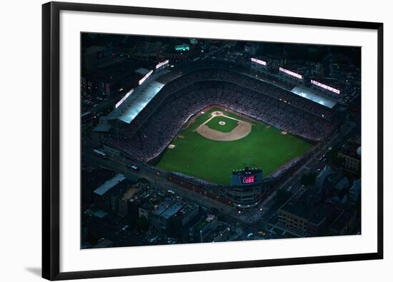 Wrigley Field from Overhead-null-Framed Premium Photographic Print