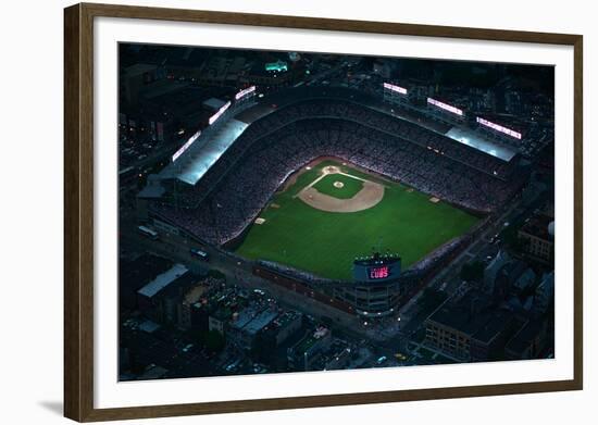 Wrigley Field from Overhead-null-Framed Photographic Print