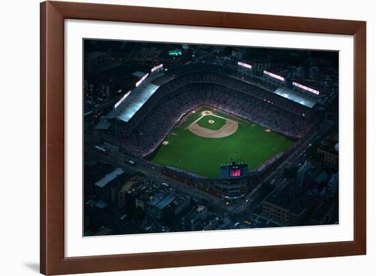 Wrigley Field from Overhead-null-Framed Photographic Print