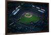 Wrigley Field from Overhead-null-Framed Photographic Print