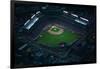 Wrigley Field from Overhead-null-Framed Photographic Print