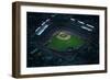 Wrigley Field from Overhead-null-Framed Photographic Print