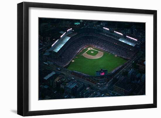 Wrigley Field from Overhead-null-Framed Photographic Print