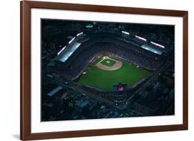 Wrigley Field from Overhead-null-Framed Photographic Print