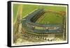 Wrigley Field, Home Grounds of Chicago Cubs-null-Framed Stretched Canvas