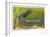 Wrigley Field, Home Grounds of Chicago Cubs-null-Framed Art Print