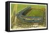 Wrigley Field, Home Grounds of Chicago Cubs-null-Framed Stretched Canvas
