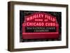 Wrigley Field Marquee Cubs Champs 2016 Front-Steve Gadomski-Framed Photographic Print