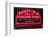 Wrigley Field Marquee Cubs Champs 2016 Front-Steve Gadomski-Framed Photographic Print