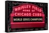 Wrigley Field Marquee Cubs World Series Champs 201-Steve Gadomski-Framed Stretched Canvas