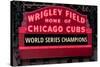 Wrigley Field Marquee Cubs World Series Champs 201-Steve Gadomski-Stretched Canvas