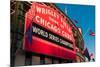 Wrigley Field World Series Marquee Angle-Steve Gadomski-Mounted Photographic Print