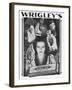 Wrigley's Double Mint Chewing Gum Advertised as a Beauty Aid-null-Framed Art Print