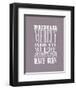 Wrinkles Merely Indicate-null-Framed Giclee Print