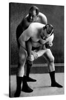 Wrist Lock: Russian Wrestlers-null-Stretched Canvas