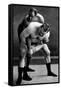 Wrist Lock: Russian Wrestlers-null-Framed Stretched Canvas