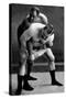Wrist Lock: Russian Wrestlers-null-Stretched Canvas