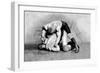 Wrist Roll: Russian Wrestlers-null-Framed Art Print