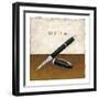 Write-Chariklia Zarris-Framed Art Print