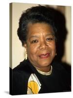 Writer/Actress Maya Angelou-Dave Allocca-Stretched Canvas