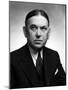 Writer and Journalist H.L. Mencken, 1940-null-Mounted Photo