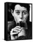 Writer Carson Mccullers Having a Drink-Leonard Mccombe-Framed Stretched Canvas