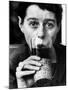 Writer Carson Mccullers Having a Drink-Leonard Mccombe-Mounted Premium Photographic Print