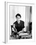 Writer Carson McCullers Sitting at Typewriter-Leonard Mccombe-Framed Premium Photographic Print