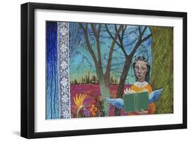 Writer, Dreamer-Helen Lurye-Framed Giclee Print