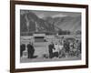Writer Ernest Hemingway's Funeral at His Home-null-Framed Photographic Print