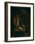 Writer in His Study-Thomas Wyck-Framed Giclee Print