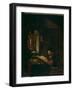 Writer in His Study-Thomas Wyck-Framed Giclee Print