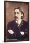 Writer Robert Louis Stevenson. Ca. 1910-null-Framed Photographic Print