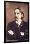 Writer Robert Louis Stevenson. Ca. 1910-null-Framed Photographic Print