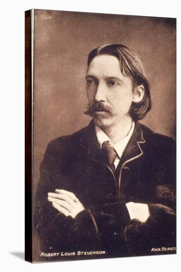Writer Robert Louis Stevenson. Ca. 1910-null-Stretched Canvas