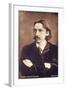 Writer Robert Louis Stevenson. Ca. 1910-null-Framed Photographic Print